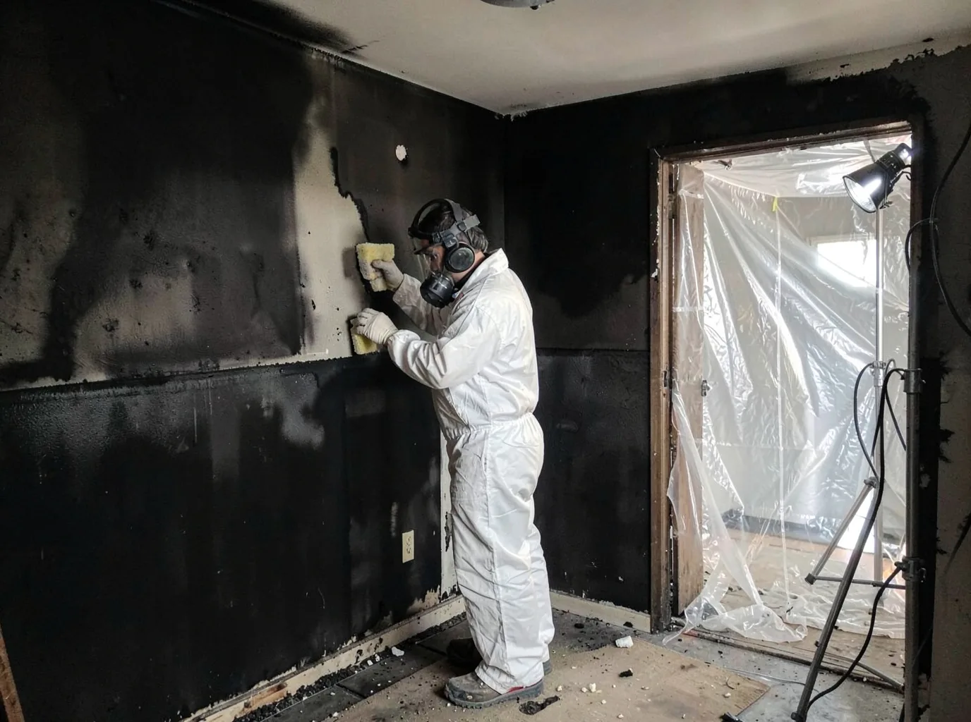 Fire Damage Restoration company in Palestine, OH